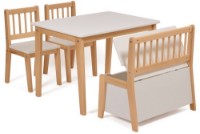Детский столик со стульями Polini Kids Dream 195M Белый/Натуральный