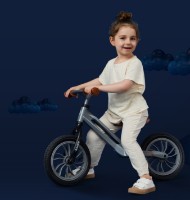 Bicicleta fără pedale Qplay Racer Gray imaginea #4 — magazin online Desire.md