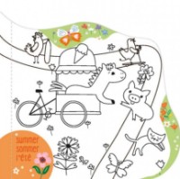 Carte de colorat pentru copii Avenir Magic Water Painting (CH211774) imaginea #4 — magazin online Desire.md