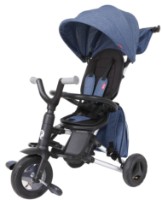 Bicicletă copii Qplay Nova Plus Rubber Blue