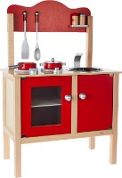 Bucătărie Viga Red Kitchen with Accessories (50384)