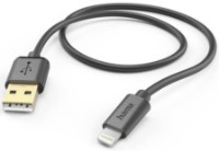 Cablu USB Hama USB-A - Lightning 1.5m Black (201580)