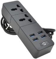 Prelungitor Cupra US/UK/CH/EU+4USB Black