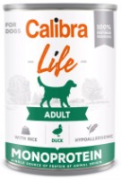 Hrană umedă pentru câini Calibra Life Adult Duck & Rice 400g