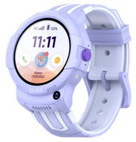 Детские умные часы Elari KidPhone 4G Wink Lilac