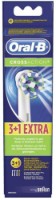 Rezerve periuță de dinți Oral-B Cross Action 3+1pcs