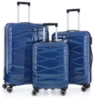 Set de valize CCS 5229 Set Blue