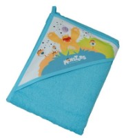 Полотенце для детей Tega Baby Monters Blue 80x80 (MN-008)