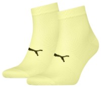Ciorapi pentru bărbați Puma Sport Light Quarter 2P Yellow 43-46