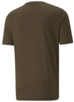 Tricou bărbătesc Puma Ess+ Big Outline Tee Deep Olive XL