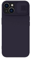 Чехол Nillkin Apple iPhone 14 CamShield Silky Silicone Case Dark Purple