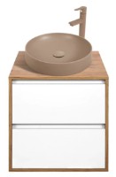 Шкаф с умывальником Montebella Set 57.04 600x500 Sirius 455x455 Jaguar
