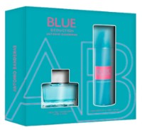 Set de parfumuri pentru ea Antonio Banderas Blue Seduction EDT 80ml + Deo 150ml