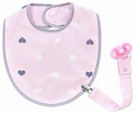 Слюнявчик BabyJem Pink (453) фото №4 — интернет-магазин Desire.md