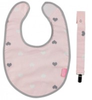 Слюнявчик BabyJem Pink (453)