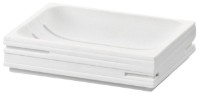 Мыльница Kela Posidon White (24004)