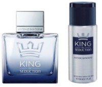 Set de parfumuri pentru el Antonio Banderas King of Seduction EDT 100ml + Deo Spray 150ml