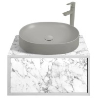 Шкаф с умывальником Montebella Set 50.01 600x500 Bianco 550x425 Koala