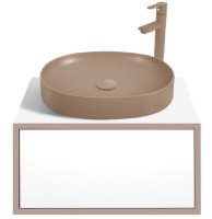 Шкаф с умывальником Montebella Set 50.01 600x500 Terra 550x425 Jaguar