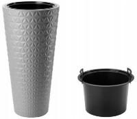 Ghiveci Form Plastic Diamond Slim (2950-040)