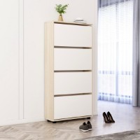 Обувница Mobildor-Lux Leo 164x70x27 Sonoma/White (10008515) фото №3 — интернет-магазин Desire.md