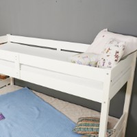 Детская кровать MobiCasa Etajat Mira 80/120x200 White