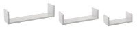Raft de perete Five White 3pcs (50270)