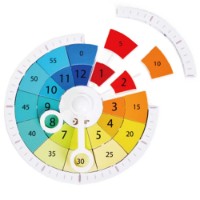 Ceas pentru copii Classic World Blocks Clock (5041) 