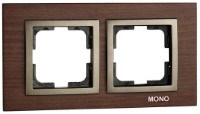 Рамка для розеток и выключателей Mono Electric 107-510000-161