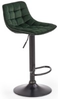 Scaun de bar Halmar H-95 Black-Green