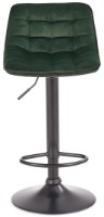 Scaun de bar Halmar H-95 Black-Green imaginea #2 — magazin online Desire.md
