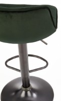 Scaun de bar Halmar H-95 Black-Green imaginea #3 — magazin online Desire.md