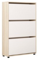 Обувница Mobildor-Lux Leo 125x90x27 Sonoma/White (10008494) фото №1 — интернет-магазин Desire.md