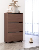 Rafturi pentru pantofi Mobildor-Lux Leo 90 (125x90x27) Wenge imaginea #3 — magazin online Desire.md