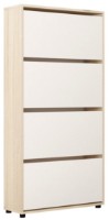 Rafturi pentru pantofi Mobildor-Lux Leo 164x90x27 Sonoma/White (10008587)