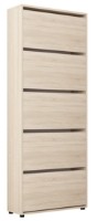 Rafturi pentru pantofi Mobildor-Lux Leo 203x90x27 Sonoma (10008917)