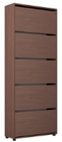 Rafturi pentru pantofi Mobildor-Lux Leo 90 (203x90x27) Wenge imaginea #1 — magazin online Desire.md