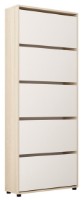Rafturi pentru pantofi Mobildor-Lux Leo 203x90x27 Sonoma/White (10008918) imaginea #1 — magazin online Desire.md