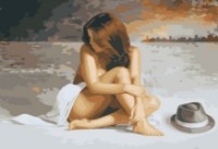 Tablou pe numere PRC Nude 40x50cm 04168