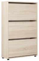 Rafturi pentru pantofi Mobildor-Lux Leo Slim 125x60x16 Sonoma (10008785)