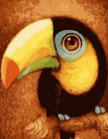 Tablou pe numere PRC Tucanul 40x50cm 03239