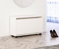 Обувница Mobildor-Lux Leo Slim 47x80x16 White (10008941) фото №2 — интернет-магазин Desire.md