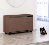 Rafturi pentru pantofi Mobildor-Lux Leo Slim 80 (47x80x16) Wenge imaginea #2 — magazin online Desire.md