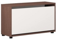 Rafturi pentru pantofi Mobildor-Lux Leo Slim 90 (47x90x16) Wenge/White imaginea #1 — magazin online Desire.md