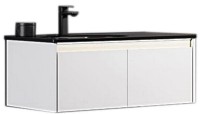 Шкаф с умывальником Orka Lisbon 110 White Matt (03410)