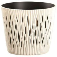 Цветочный горшок Prosperplast Sandy Round DSR190-CY728 фото №1 — интернет-магазин Desire.md