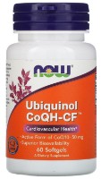 Антиоксидант NOW Ubiquinol CoQH-CF 60cap