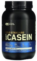 Proteină Optimum Nutrition Gold Standard 100% Casein Cookies & Cream 908g