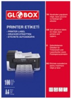 Самоклеящиеся этикетки для принтера Globox A4/100p 40pcs (3136)