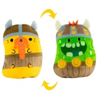 Jucărie de pluș Cats Vs Pickles Kitty and Cucumber Viking (CVP2200-1) imaginea #4 — magazin online Desire.md